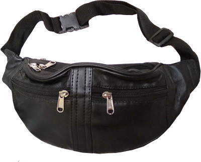 

Good Life Stuff GLSWL-7016 waist pouch with 2 front pockets Waist Pouch(Black)