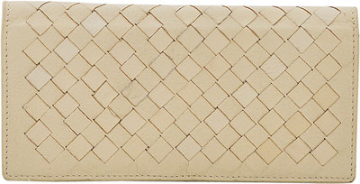

Mark & Keith Women White Artificial Leather Wallet(12 Card Slots), Cream