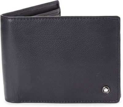 

Louis Philippe Men Black Genuine Leather Wallet(4 Card Slots)