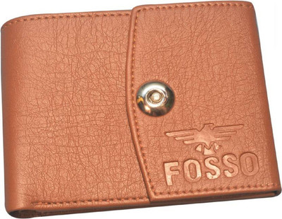 

fosso Men Tan Artificial Leather Wallet(6 Card Slots)