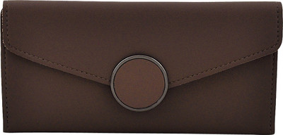 

Mark & Keith Women Grey Artificial Leather Wallet(10 Card Slots), Mauve