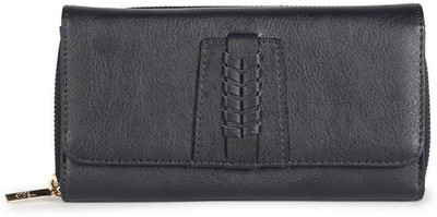 

Allen Solly Women Blue Artificial Leather Wallet(4 Card Slots), Navy