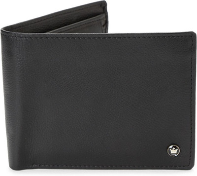 

Louis Philippe Men Black Genuine Leather Wallet(4 Card Slots)