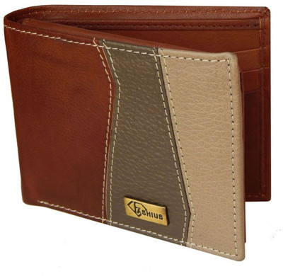 

Fashius Men Multicolor Genuine Leather Wallet(10 Card Slots), Multi