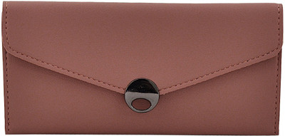 

Mark & Keith Women Grey Artificial Leather Wallet(10 Card Slots), Peach