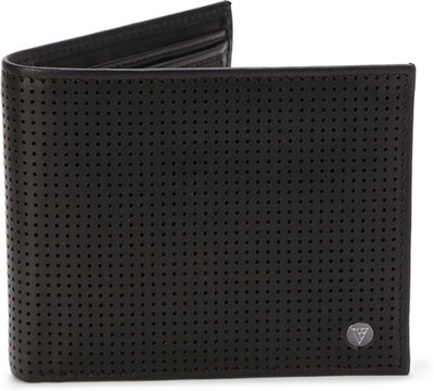 

Van Heusen Men Black Genuine Leather Wallet(4 Card Slots)