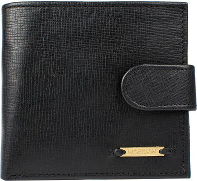 

Hidesign Men Black Genuine Leather Wallet(4 Card Slots)