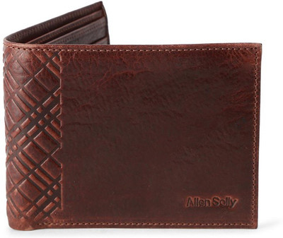 

Allen Solly Men Brown Genuine Leather Wallet(4 Card Slots)