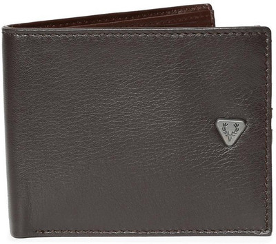 

Allen Solly Men Brown Genuine Leather Wallet(4 Card Slots)