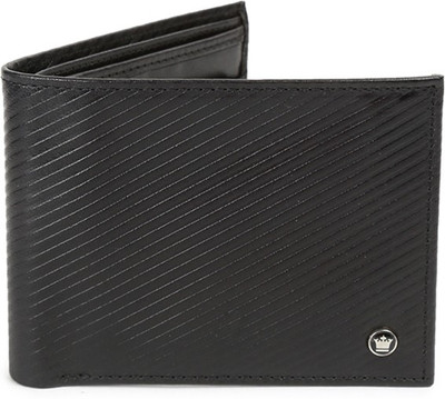 

Louis Philippe Men Black Genuine Leather Wallet(4 Card Slots)