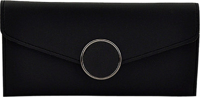 

Mark & Keith Women Black Artificial Leather Wallet(10 Card Slots)