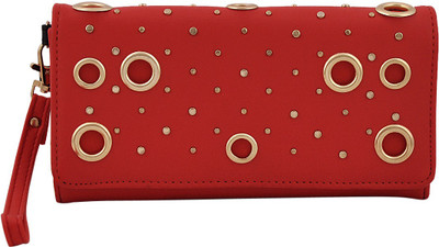 

Mark & Keith Women Red Artificial Leather Wallet(8 Card Slots)