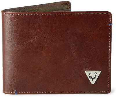 

Allen Solly Men Brown Genuine Leather Wallet(4 Card Slots)