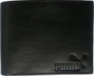 

Puma Men Black Genuine Leather Wallet(3 Card Slots)