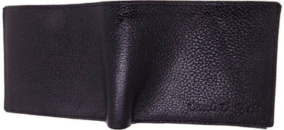 

RAAYA Men Black Artificial Leather Wallet(2 Card Slots)