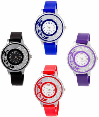 

OpenDeal New Stylish Moveble Diamond Combo Watch For Girls & Women OD-189-37 Watch - For Girls