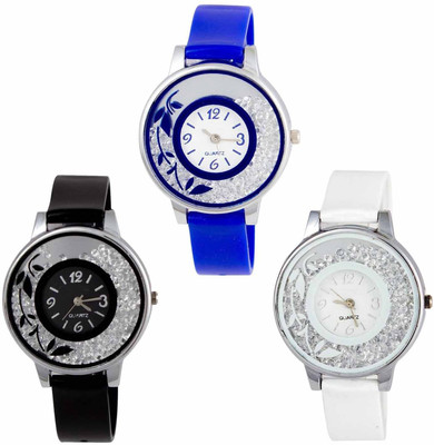 

OpenDeal New Stylish Moveble Diamond Combo Watch For Girls & Women OD-189-19 Watch - For Girls