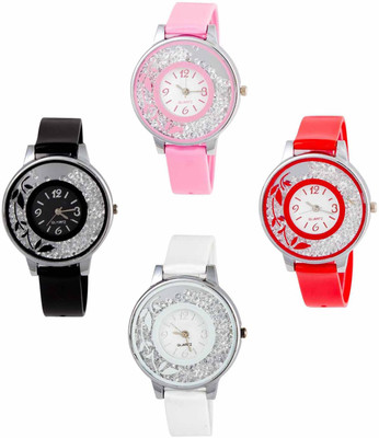 

OpenDeal New Stylish Moveble Diamond Combo Watch For Girls & Women OD-189-45 Watch - For Girls