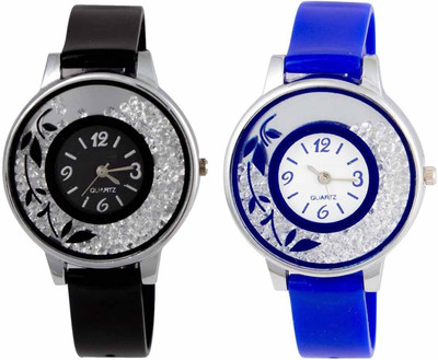 

OpenDeal New Stylish Moveble Diamond Combo Watch For Girls & Women OD-189-1 Watch - For Girls