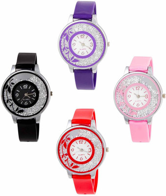 

OpenDeal New Stylish Moveble Diamond Combo Watch For Girls & Women OD-189-42 Watch - For Girls