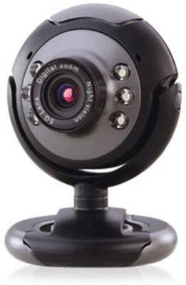OYD Webcam with Microphone / Webcam for Computer Laptop L495LM Webcam (Black) Webcam(Black)