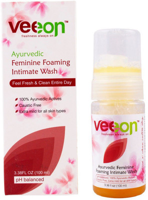 VEEON Ayurvedic Feminine Foaming Intimate Wash(100 ml, Pack of 1)