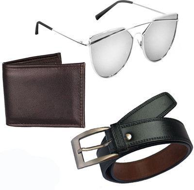 

Elligator Belt, Wallet, Aviator Combo(Multicolor)