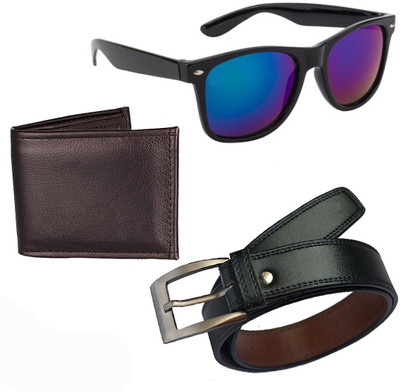 

Elligator Belt, Wallet, Aviator Combo(Multicolor)