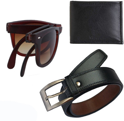 

Elligator Belt, Wallet, Aviator Combo(Multicolor)