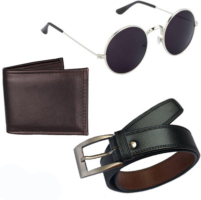 

Elligator Belt, Wallet, Aviator Combo(Multicolor)