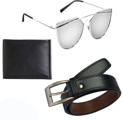 

Elligator Belt, Wallet, Aviator Combo(Multicolor)