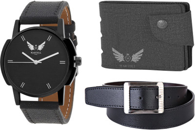 

Martell Analog Watch Combo(Black)