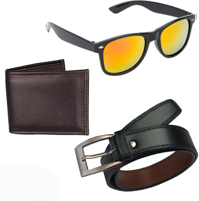 

Elligator Belt, Wallet, Aviator Combo(Multicolor)
