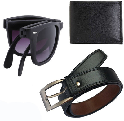 

Elligator Belt, Wallet, Aviator Combo(Multicolor)