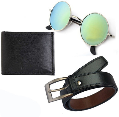 

Elligator Belt, Wallet, Aviator Combo(Multicolor)