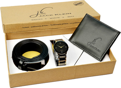 

Jack Klein Analog Watch Combo(Gold)