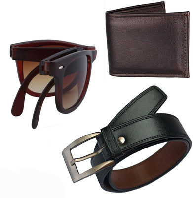

Elligator Belt, Wallet, Aviator Combo(Multicolor)