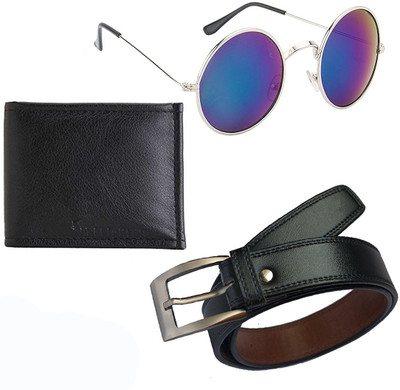 

Elligator Belt, Wallet, Aviator Combo(Multicolor)