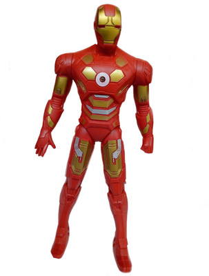 

MEGAEMART IRON MAN AVENGERS HERO WITH LED LIGHT ACTION FIGURE TOYS FOR KIDS [25CM](Multicolor)