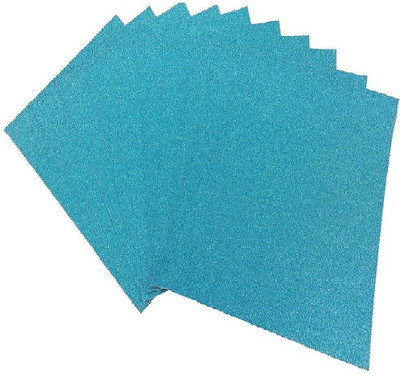 

GVAAS A4 Glitter eva foam sheets (TEN) LIGHT BLUE