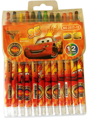 

Funcart Cars theme rolling crayons (12 colors)