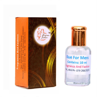 Fragrance And Fashion Blue For Mens Herbal Attar(Woody)