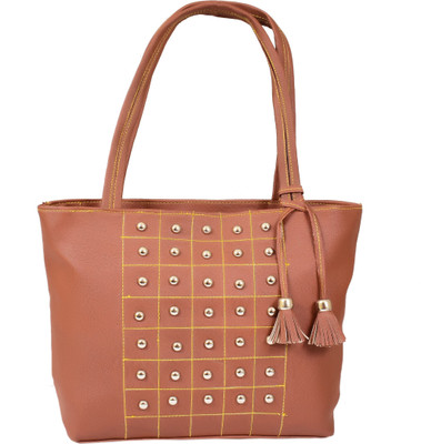 

Beets Collection Women PU Shoulder bag (Chocolate brown) Shoulder Bag(Brown, Beige, 4 L)