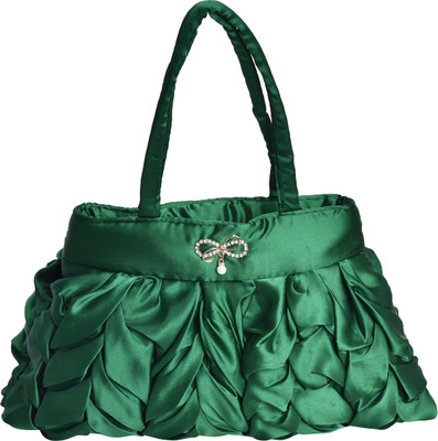 

Adrish Creative Satin Silk Shoulder Bag(Green, 10 inch)