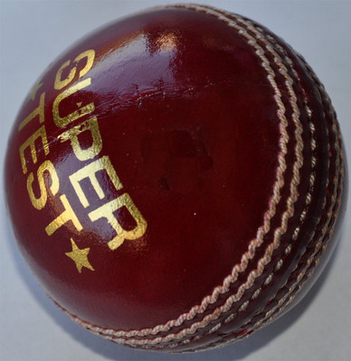

QUINERGYS ® County Test Red Cricket Practice Ball Swing™ Test Waterproof Cricket Leather Ball(Pack of 1, Red)