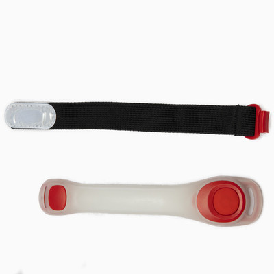 

Spartan Strips HJ-028 Cycling 2 Modes LED Armband Safety Warning Light for Running/Jogging/Cycling - Red(Pack of 1, Assorted