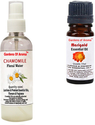 

Gardens Of Aroma Chamomile Floral Water And Marigold Essential Oil(110 ml)