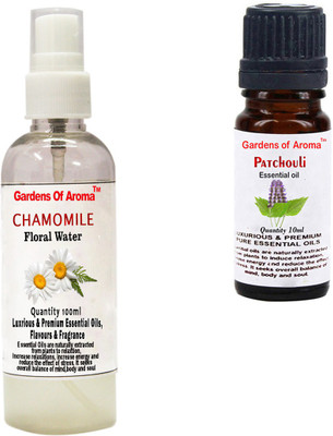 

Gardens Of Aroma Chamomile Floral Water And Patchouli Essential Oil(110 ml)