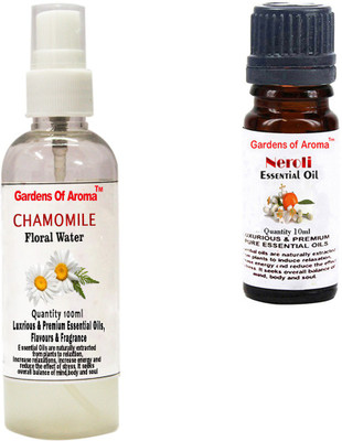 

Gardens Of Aroma Chamomile Floral Water And Neroli Essential Oil(110 ml)