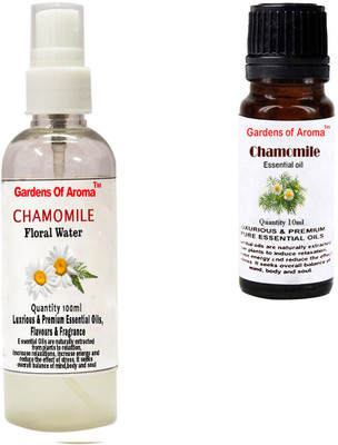 

Gardens Of Aroma Chamomile Floral Water And Chamomile Essential Oil(110 ml)